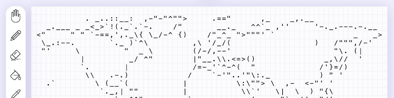 ASCII Art Paint